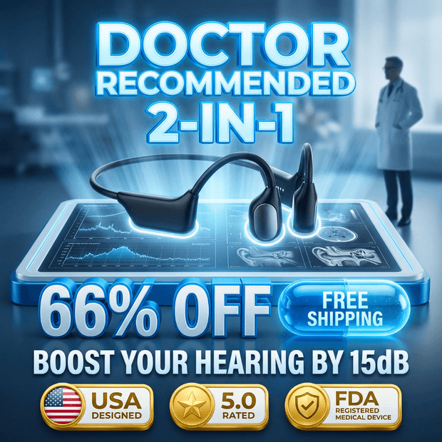Bone conduction Hearing Headphones