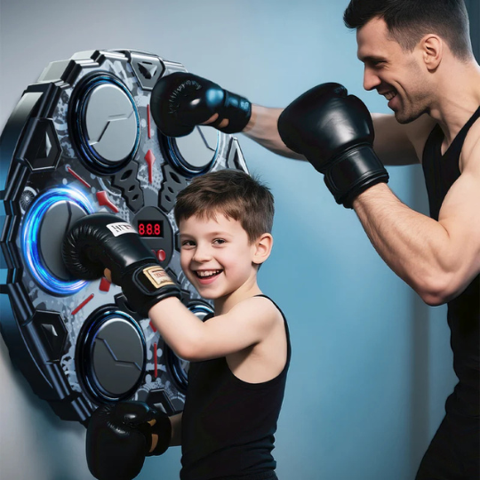 Smart Interactive Musical Boxing Machine
