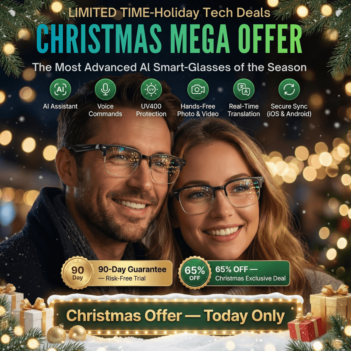 NovaOpticsAI™ AI-Powered Adaptive Glasses