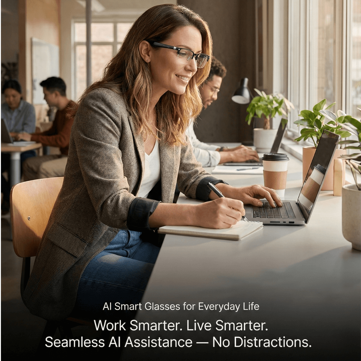 NovaOpticsAI™ AI-Powered Adaptive Glasses