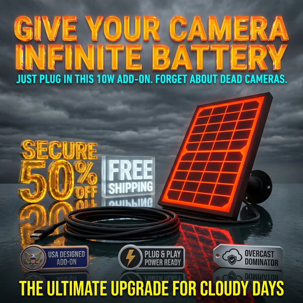 PRO CAMERA UPGRADE: 10W INFINITE SOLAR ENGINE