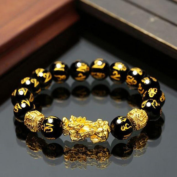 Feng Shui Black Obsidian Bracelet