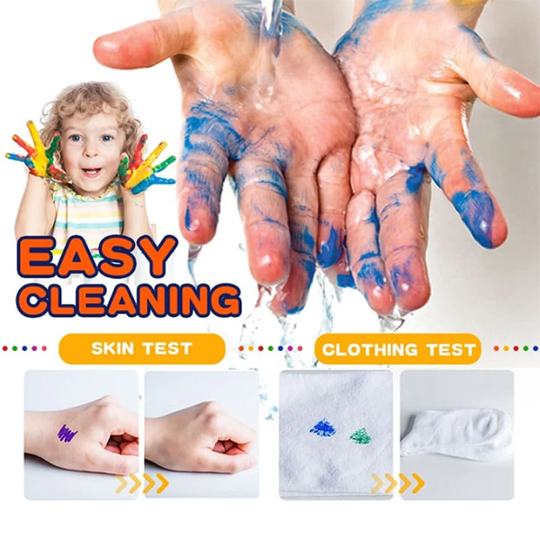 Klayol® Funny Finger Painting Kit