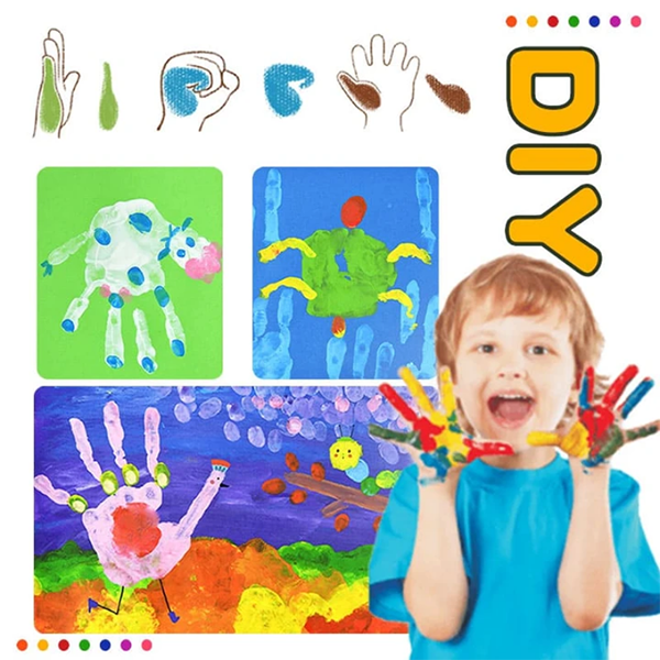 Klayol® Funny Finger Painting Kit