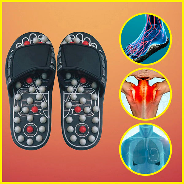 PowerWalk® Pressure Foot Massage Slippers