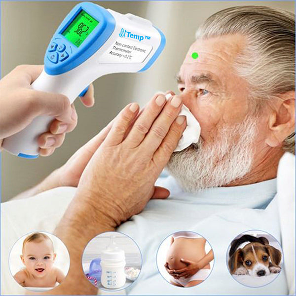 Temp™ Digital Infrared Forehead and Ear Thermometer