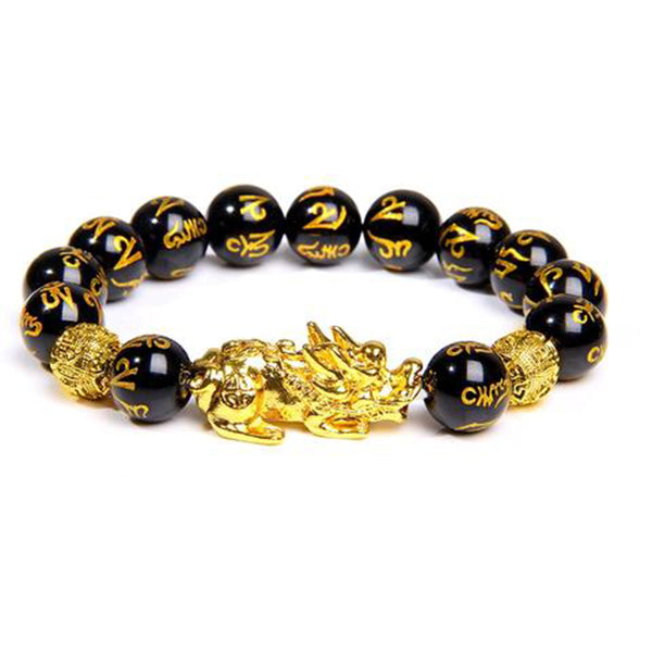 Feng Shui Black Obsidian Bracelet