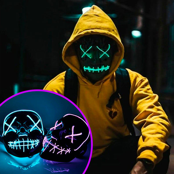 🎃Halloween Special🎃 Party & Rave Glow Purge Mask