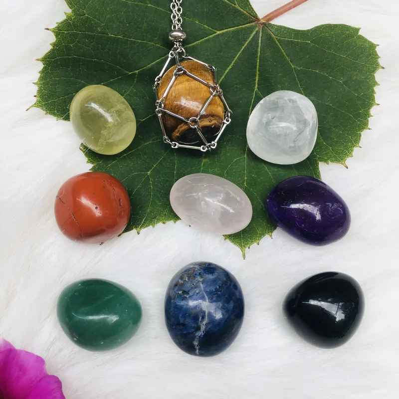 2024 Crystal Gemstone Holder Necklace - Free (Crystal) Gift Included🎁