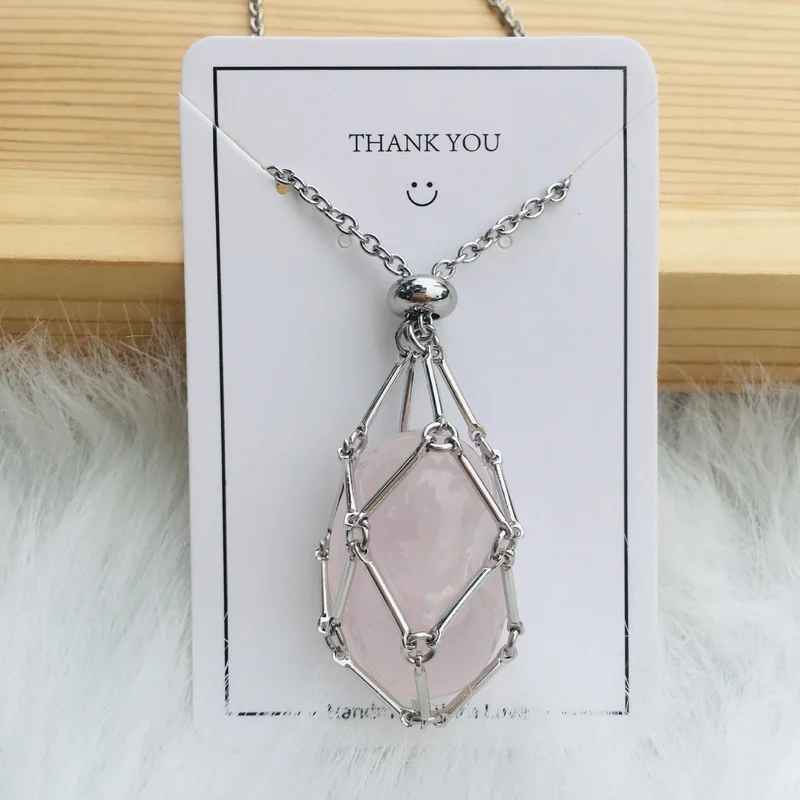 2024 Crystal Gemstone Holder Necklace - Free (Crystal) Gift Included🎁