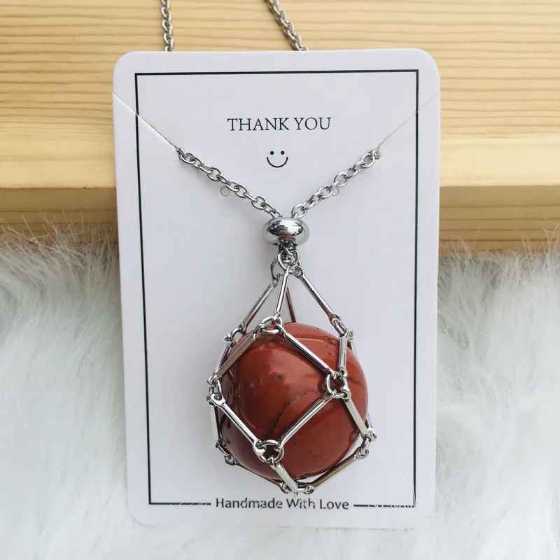 2024 Crystal Gemstone Holder Necklace - Free (Crystal) Gift Included🎁