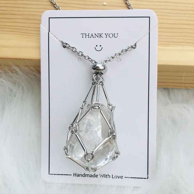 2024 Crystal Gemstone Holder Necklace - Free (Crystal) Gift Included🎁