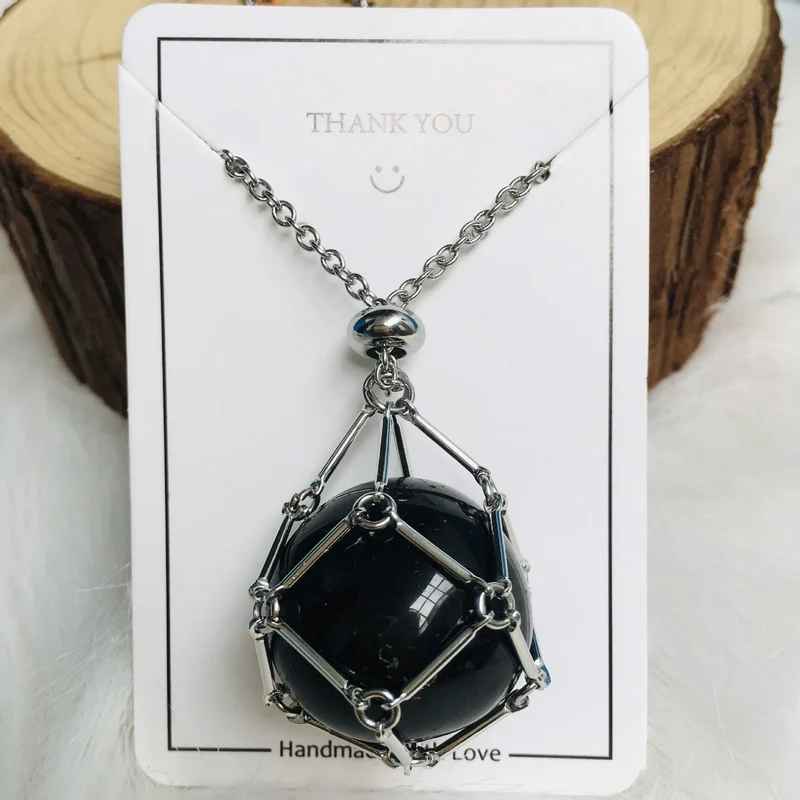 2024 Crystal Gemstone Holder Necklace - Free (Crystal) Gift Included🎁