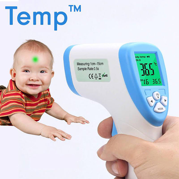 Temp™ Digital Infrared Forehead and Ear Thermometer