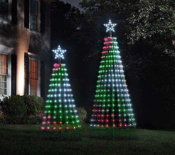 Multicolor Led Animated Outdoor Christmas Tree Lightshow – BooGham