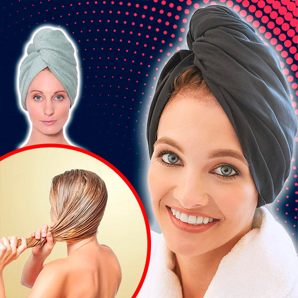 QuickMagic® Rapid Drying Hair Towel