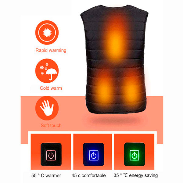 CloHeat™ Unisex Warming Heated Vest