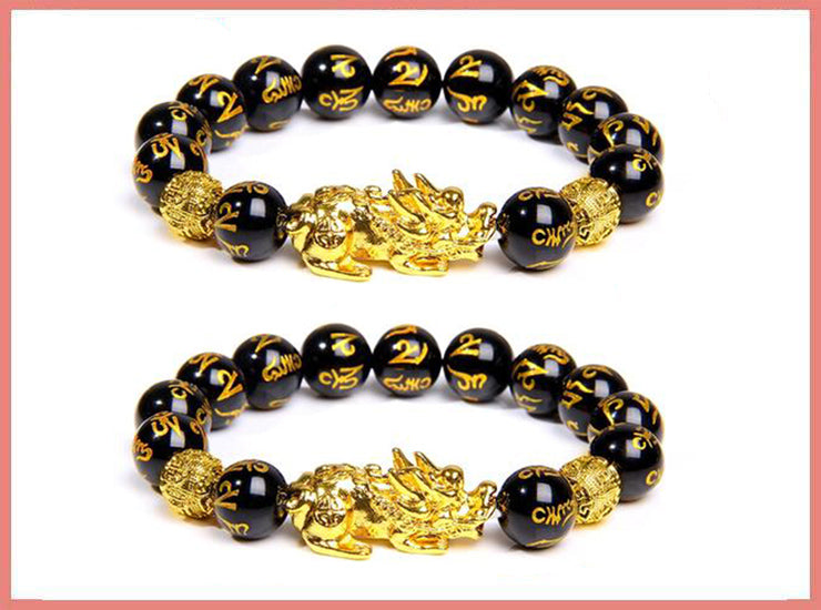 Feng Shui Black Obsidian Bracelet