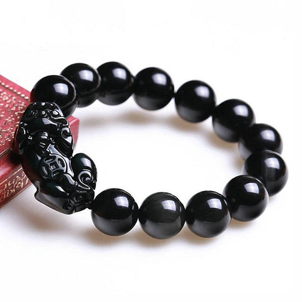 Pi Yao Obsidian Wealth Bracelet